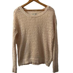{American Eagle} Crochet Sweater - Medium